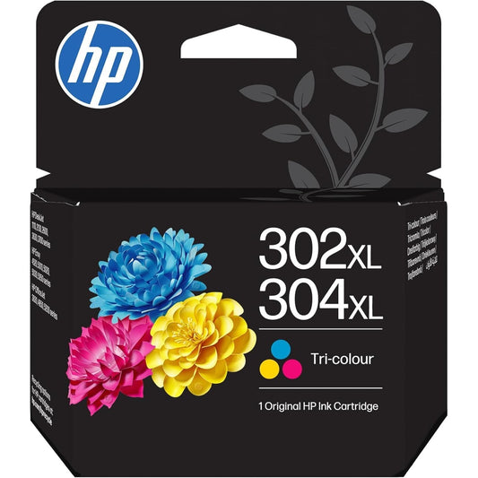 HP 302XL/304XL High Yield Tri-color Original Ink Cartridge - B7RT8AE