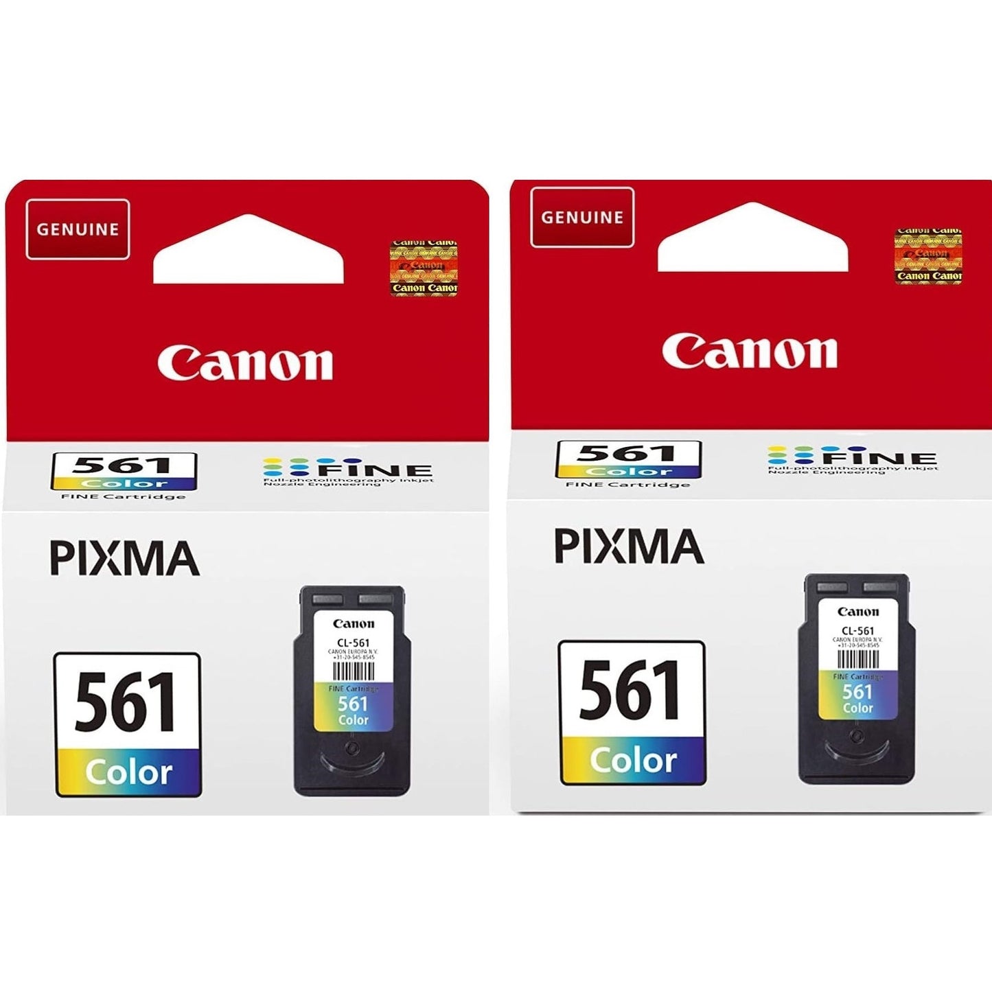 Canon CL-561 Colour Printer Ink Cartridge 2 pack - 3731C001