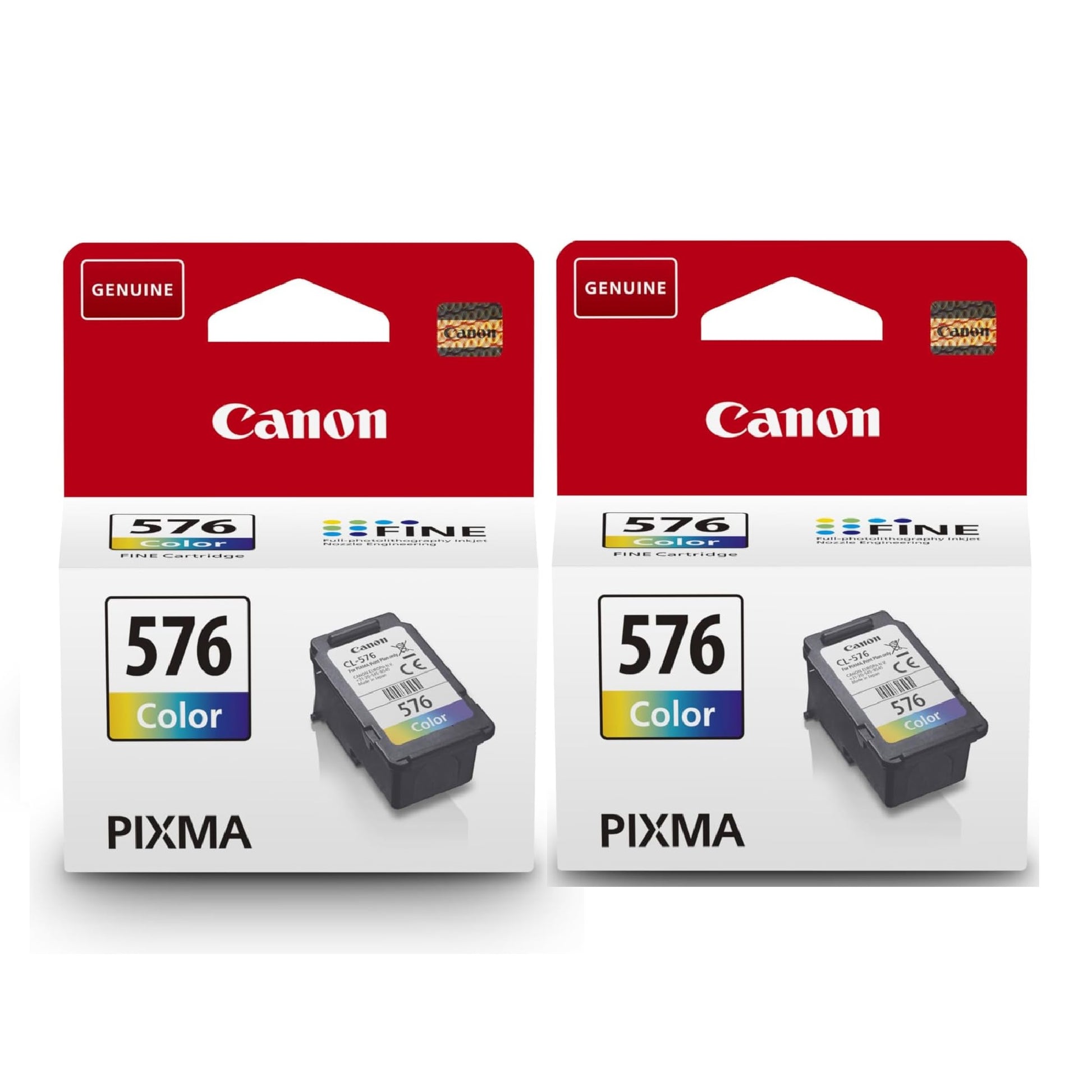Canon CL-576 Colour Printer Ink Cartridge 2 pack - 5442C001