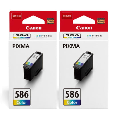 Canon CL-586 Colour Ink Cartridge 2 pack - 6227C001