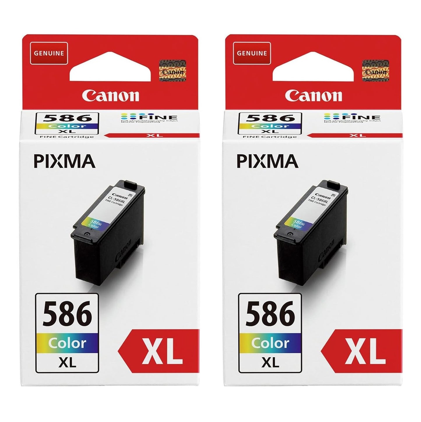 Canon CL-586XL High Yield Colour Ink Cartridge 2 pack - 6226C001