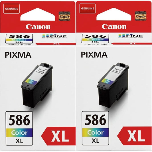 Canon CL-586XL High Yield Colour Ink Cartridge 2 pack - 6226C001