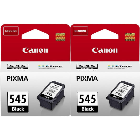 Canon PG-545 Black Printer Ink Cartridge 2 pack - 8287B001