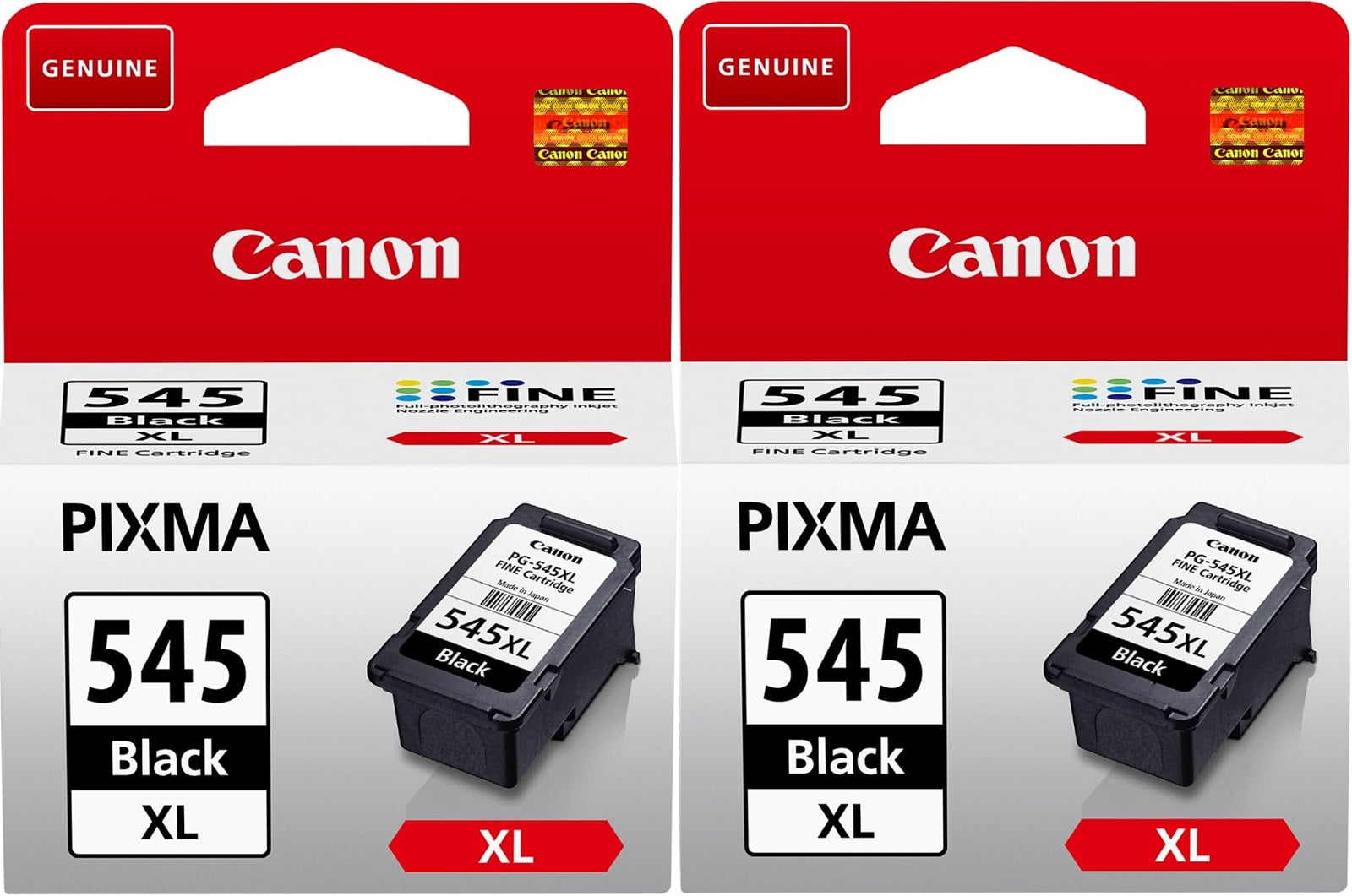 Canon PG-545XL Black Printer Ink Cartridge 2 pack - 8286B001