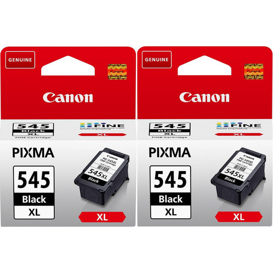Canon PG-545XL Black Printer Ink Cartridge 2 pack - 8286B001