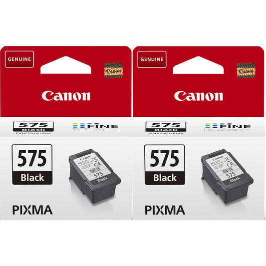 Canon PG-575 Black Printer Ink Cartridge 2 pack - 5438C001