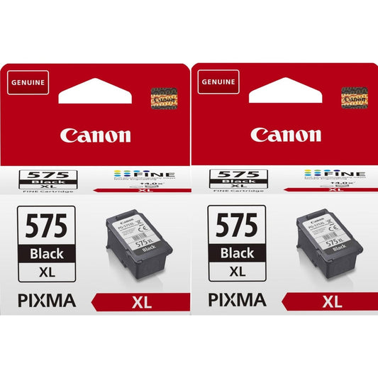 Canon PG-575XL Black Printer Ink Cartridge 2 pack - 5437C001