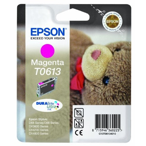 Epson Original T0613 Magenta Ink Cartridge Epson