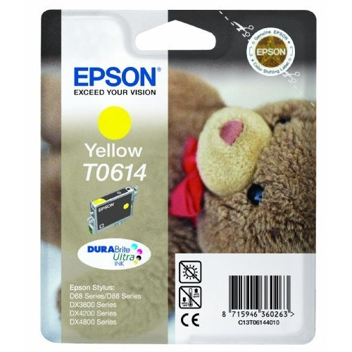 Epson Original T0614 Yellow Ink Cartridge Epson