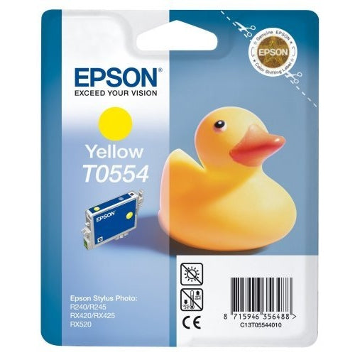 Epson Original T0554 Yellow Ink Cartridge Epson