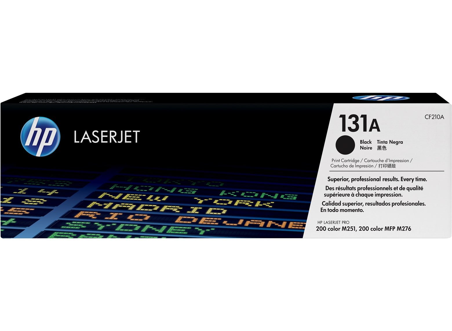HP 131A Black Original LaserJet Toner Cartridge Page Yield 1520 (CF210A) | Cartridge King 