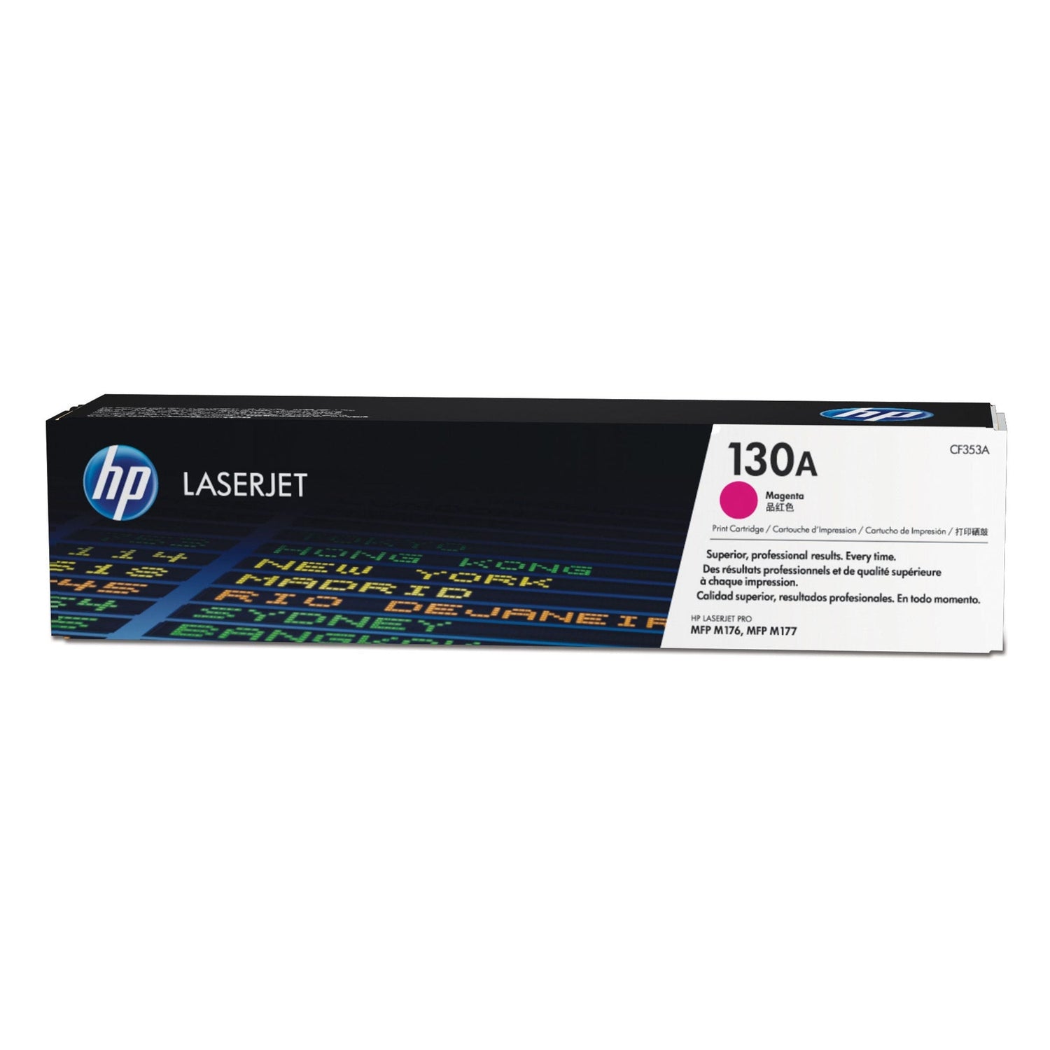 HP 130A Magenta Original LaserJet Toner Cartridge Page Yield 1000 CF353A HP