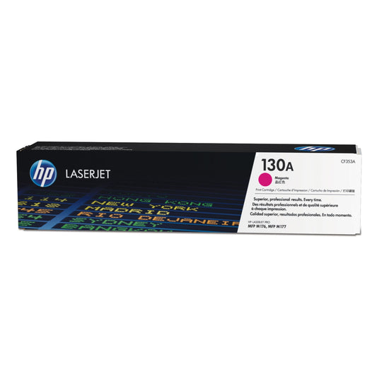 HP 130A Magenta Original LaserJet Toner Cartridge Page Yield 1000 CF353A HP