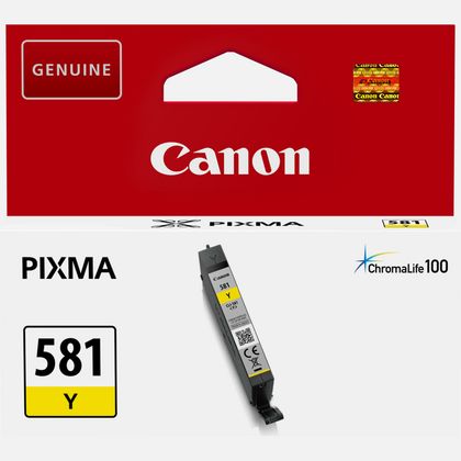 Canon CLI-581 Printer Ink Cartridge Yellow | Cartridge King 